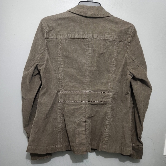 Eddie Bauer Women's Brown Corduroy Blazer Jacket Size M - Picture 8 of 9